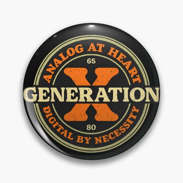 Item preview, Generation X Shirt | Analog at Heart Digital by Necessity Tee | Funny Gen X Retro Gift designed and sold by GarnerSupplyCo.