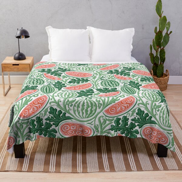 Item preview, Watermelon Vine Folk Art Pattern designed and sold by junkydotcom.