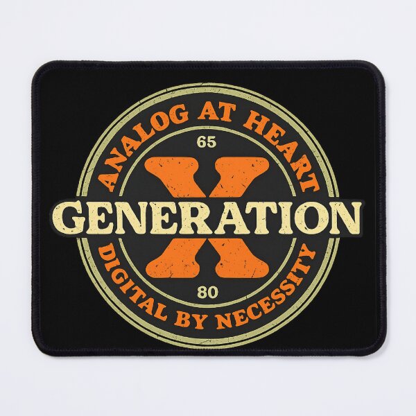 Item preview, Generation X Shirt | Analog at Heart Digital by Necessity Tee | Funny Gen X Retro Gift designed and sold by GarnerSupplyCo.