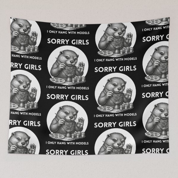 Item preview, Sorry Girls I Only Hang with Models designed and sold by tellia-kallisto.