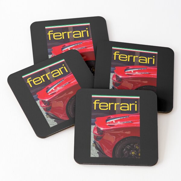 Item preview, Ferrari Minimal Poster designed and sold by brightsouls.