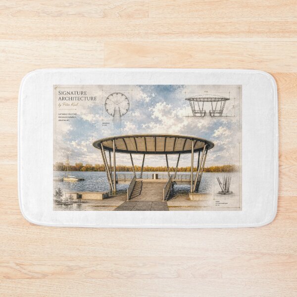 Item preview, Modern architecture meets the tranquility of the Blausteinsee lake. designed and sold by Peter Kaul.