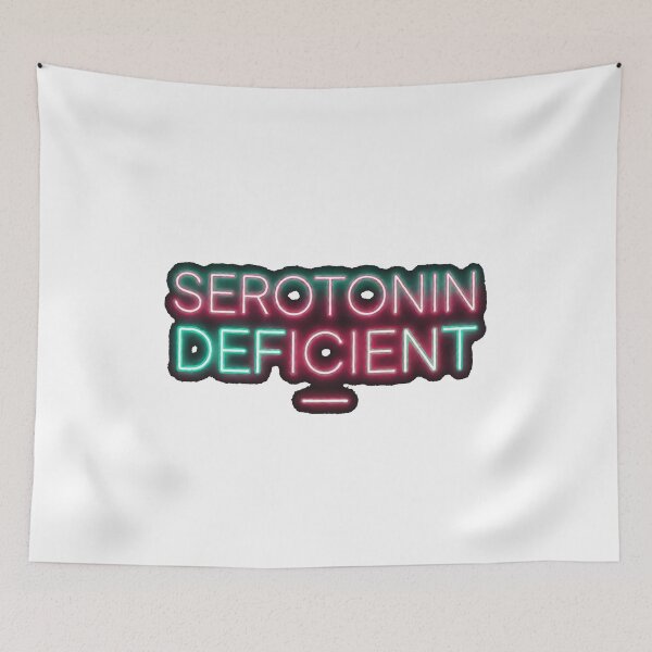 Item preview, Serotonin Deficient Humor - Mental Health Awareness & Advoca designed and sold by MynameisJEFF.