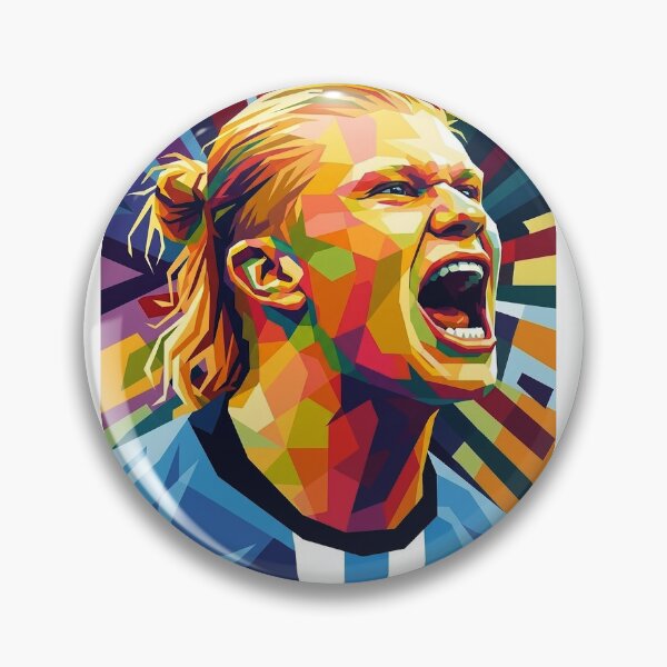 Item preview, erling haaland Wpap Pop Art designed and sold by SechainMailo.