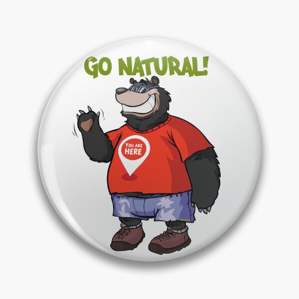 Item preview, Go natural Bear designed and sold by Bobb's cartoons.