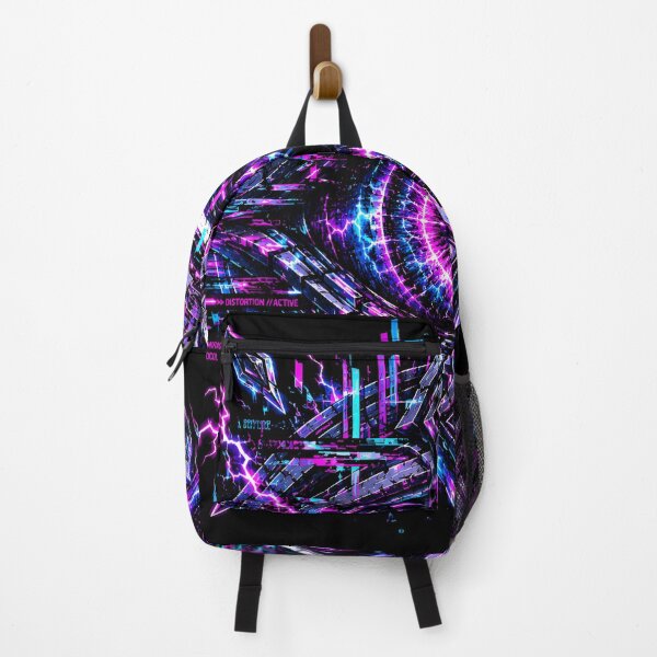 Item preview, Void Mirage Cybernetic Glitch Eye Neon Lightning Matrix designed and sold by RiteshCenter .