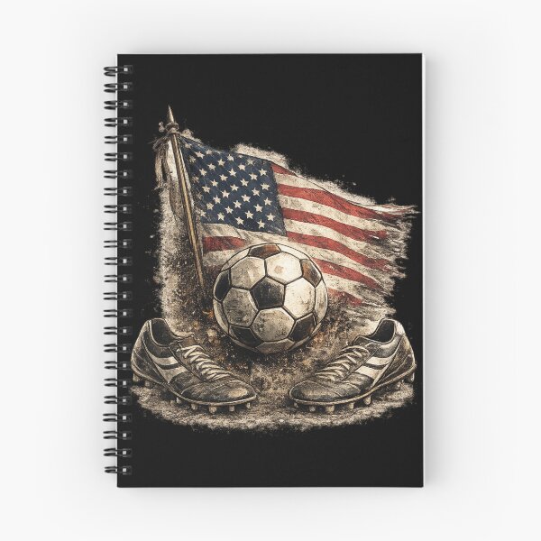 Item preview, American Flag Soccer Ball Cleats designed and sold by Corvoria.