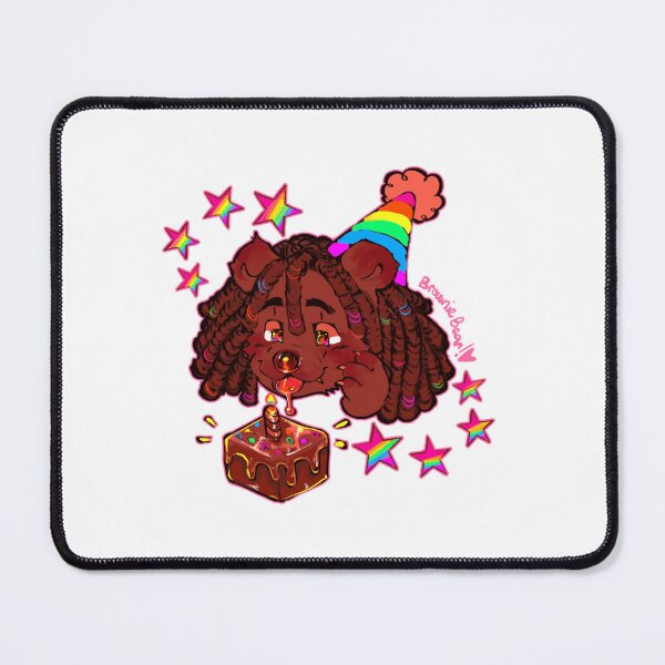 Item preview, Brownie Bear Cute Birthday Party Colorful Star Illustration designed and sold by TheMidnightantt.