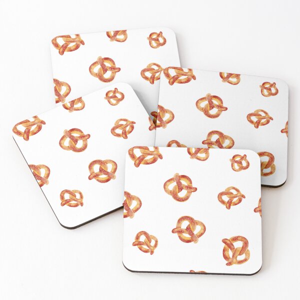 Item preview, Pretzel pastry print designed and sold by pinkyfish1010.