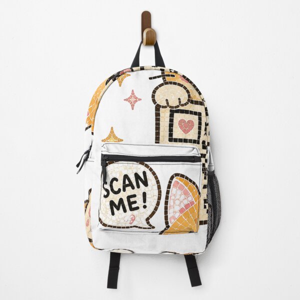 Item preview, Cute Kawaii Cat Scan Me QR Code designed and sold by NovaCraft.