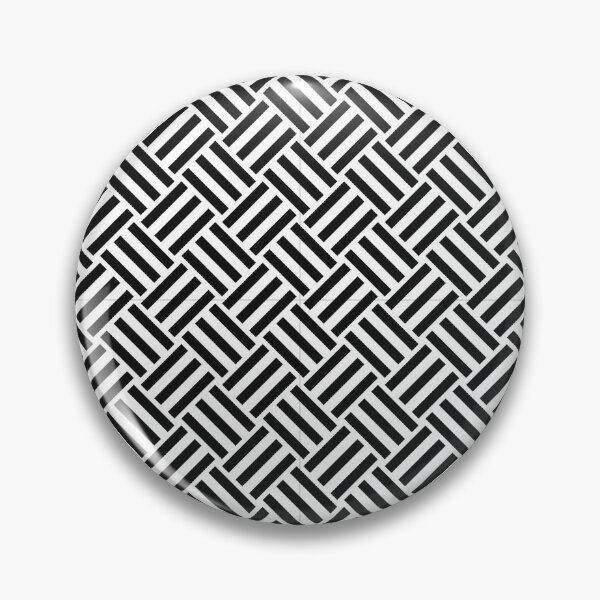 Item preview, White and Black basket weave designed and sold by pattern-archive.