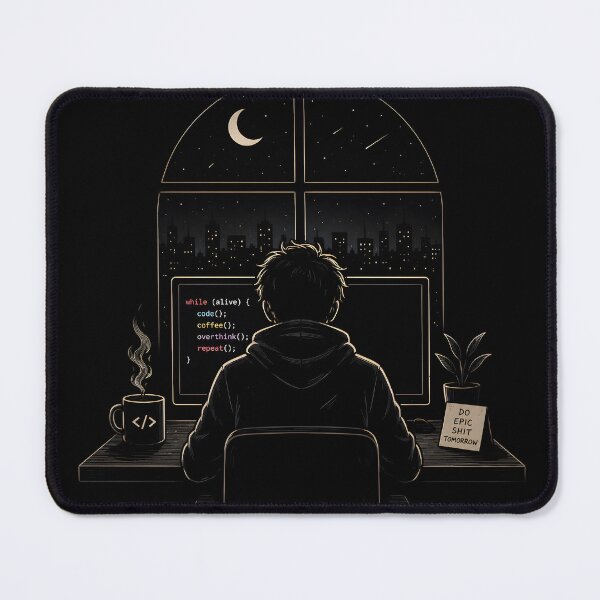 Item preview, Midnight Coding Session designed and sold by MidnightCache.