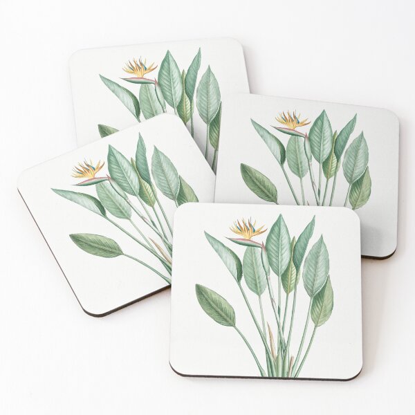 Item preview, Bird of Paradise Botanical Illustration designed and sold by TheRetroArtRoom.