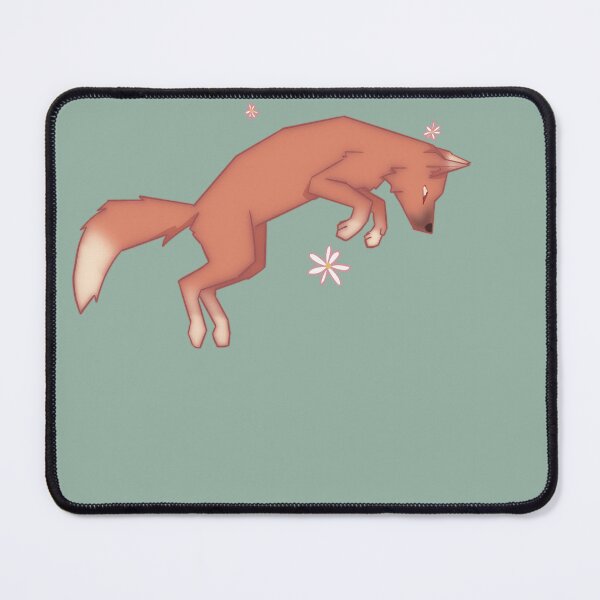 Item preview, Leaping Fox (with flowers) designed and sold by Star*Catcher.