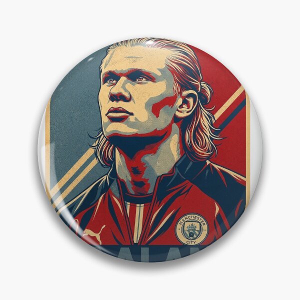 Item preview, Erling Haaland Sports Poster Illustration designed and sold by SechainMailo.