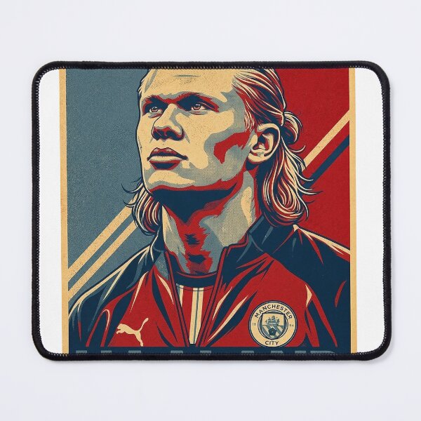 Item preview, Erling Haaland Sports Poster Illustration designed and sold by SechainMailo.