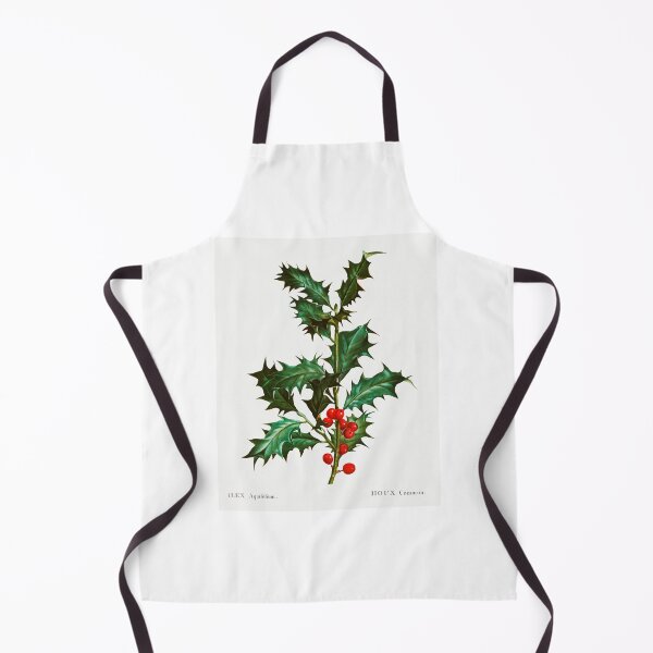 Item preview, Common Holly Botanical Illustration designed and sold by TheRetroArtRoom.