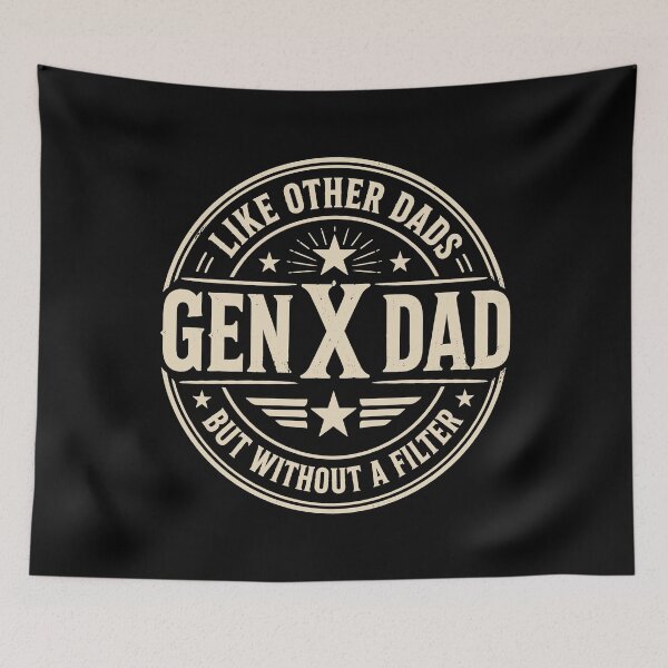Item preview, Gen X Dad Without a Filter Funny Retro Dad Humor designed and sold by JasKei-Designs.