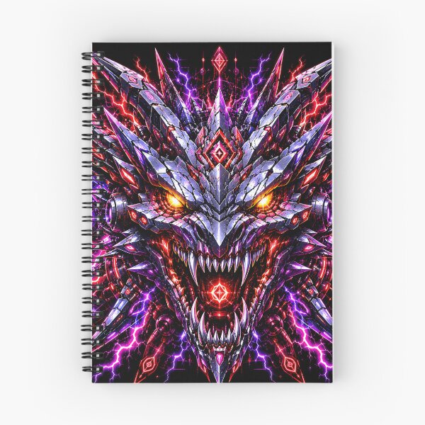 Item preview, Void Mega Cybernetic Dragon Armor Neon Lightning designed and sold by RiteshCenter .