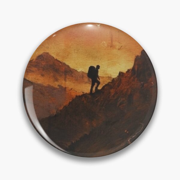Item preview, Man Silhouette Mountain Double Exposure Art designed and sold by Gabe1983.
