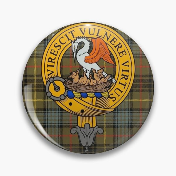 Item preview, Stewart Crest and Weathered Hunting Tartan designed and sold by Kirrindy Designs.