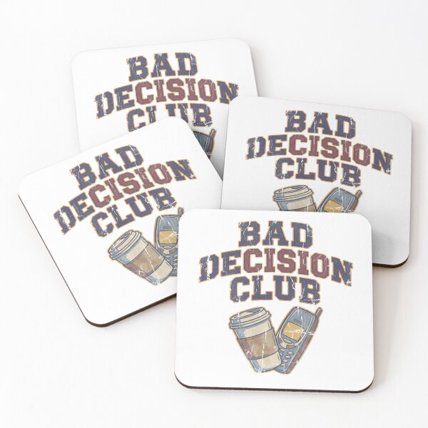 Item preview, Bad Decision Club - Ironic Fake Brand Gift designed and sold by kdonefive.