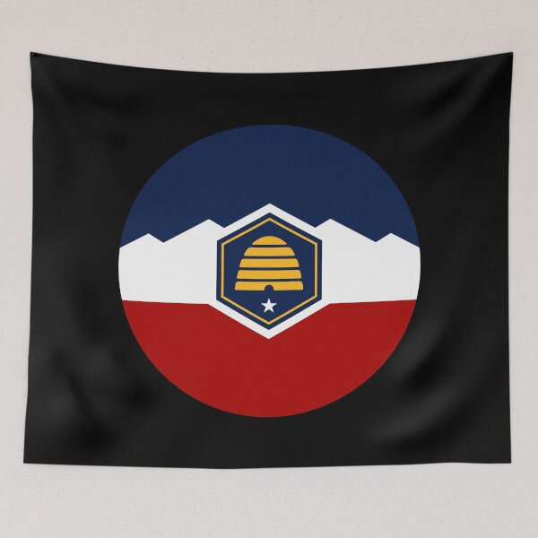 Item preview, Utah Circle Flag UT designed and sold by shitpostee.