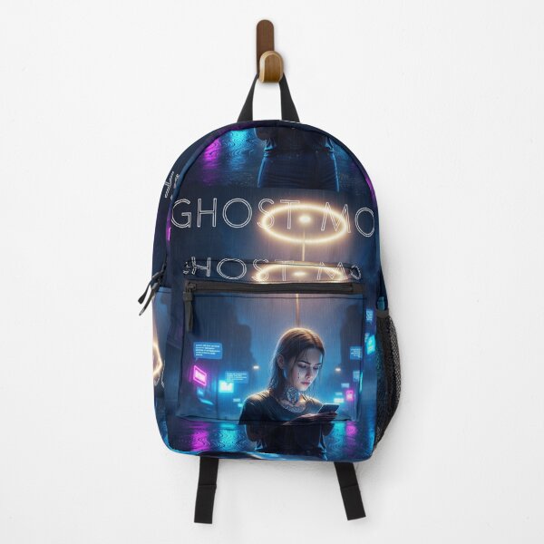 Item preview, Ghost Mode Cyberpunk Mental Health Streetwear Design designed and sold by XXVSHIRT.