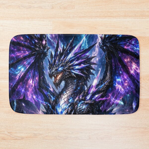 Item preview, Cosmic Crystal Dragon | Celestial Galaxy Fantasy Art designed and sold by DrakariArt.