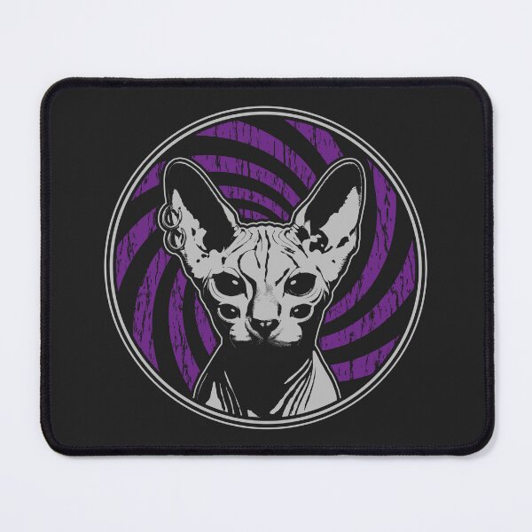 Item preview, Four Eyed Mystic Cat — Cosmic Guardian designed and sold by RavnFørge.
