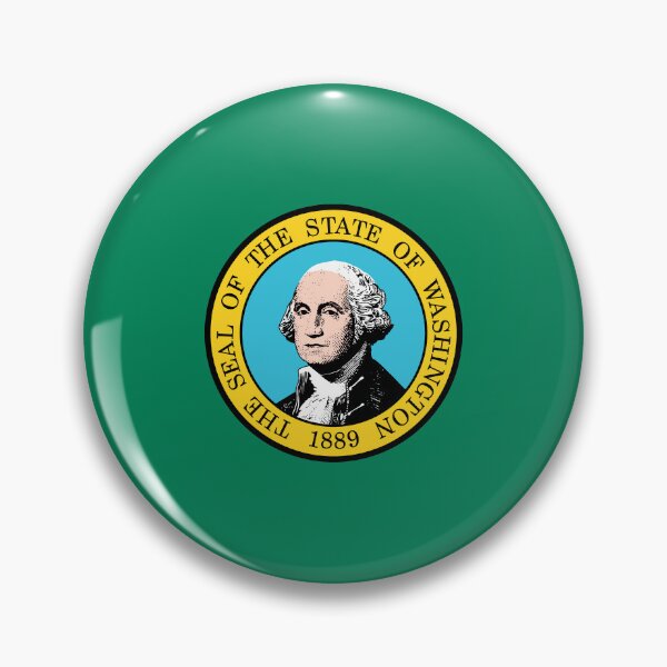 Item preview, Washington Circle Flag WA designed and sold by shitpostee.