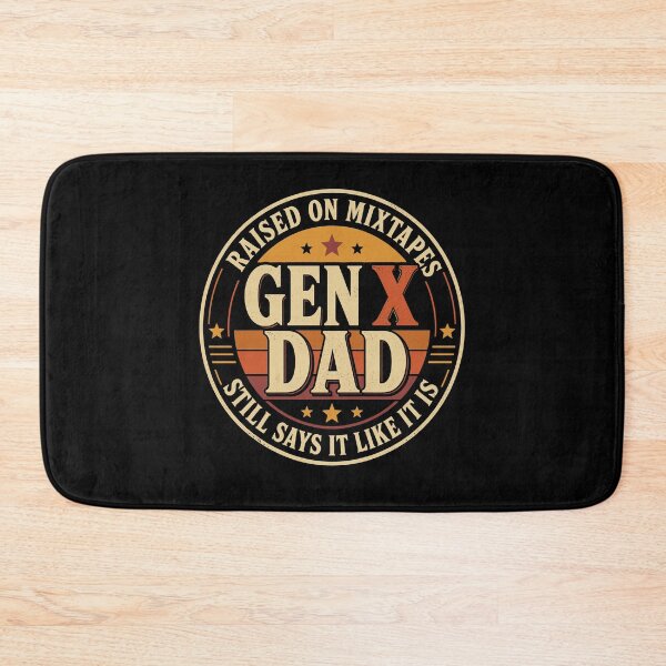 Item preview, Gen X Dad Raised on Mixtapes Still Says It Like It Is designed and sold by JasKei-Designs.