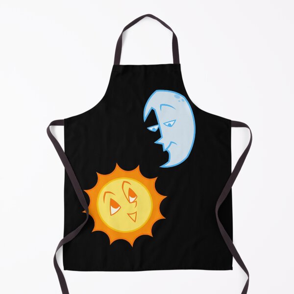 Item preview, Smiling Sun and annoyed moon designed and sold by selkaycik.