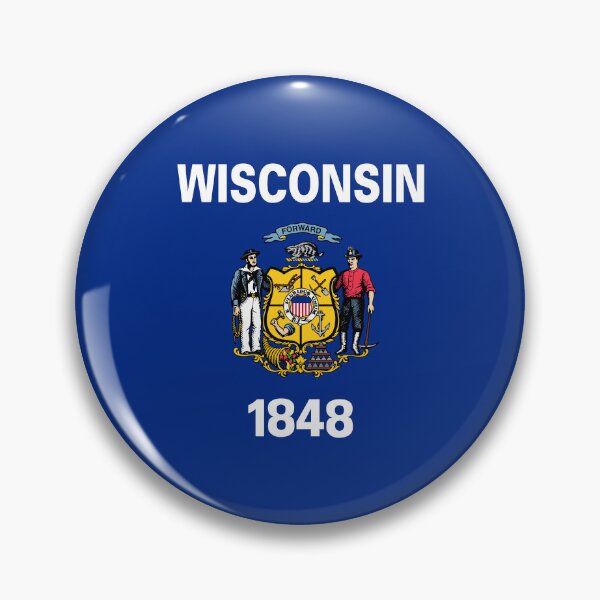 Item preview, Wisconsin Circle Flag WI designed and sold by shitpostee.