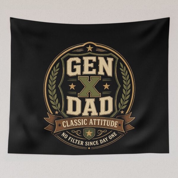 Item preview, Gen X Dad Classic Attitude No Filter Since Day One designed and sold by JasKei-Designs.