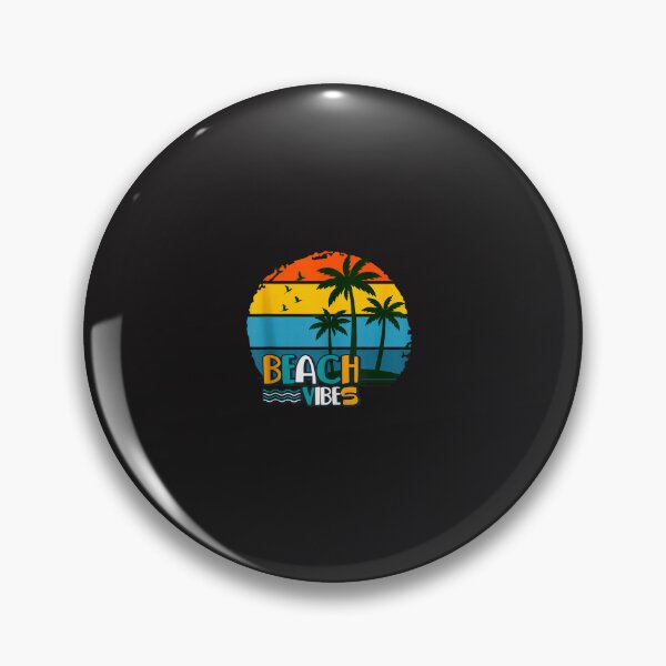 Item preview, Beach Vibes Retro Summer Vacation Tropical Palm Trees Sunset designed and sold by kiralynstration.