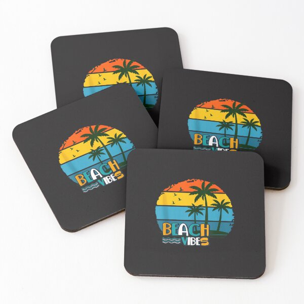 Item preview, Beach Vibes Retro Summer Vacation Tropical Palm Trees Sunset designed and sold by kiralynstration.