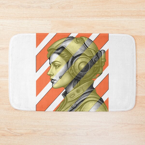 Item preview, Future Woman Cyborg Sci-Fi T-Shirt Retro Futurism Gift Cyberpunk Graphic Tee designed and sold by oonproducts.