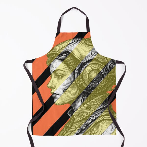 Item preview, Future Woman Cyborg Sci-Fi T-Shirt Retro Futurism Gift Cyberpunk Graphic Tee designed and sold by oonproducts.