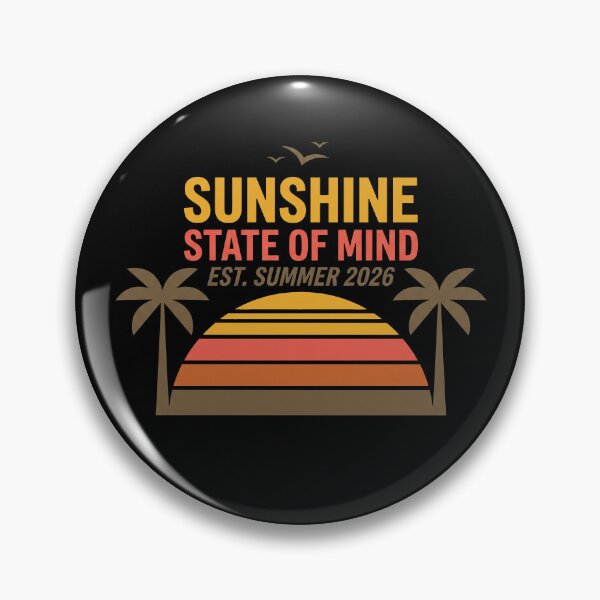 Item preview, Sunshine State of Mind – Retro 70s Summer Beach Sunset Vacation Tee  designed and sold by fawzimorsy.