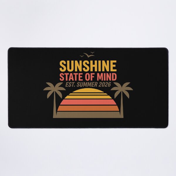 Item preview, Sunshine State of Mind – Retro 70s Summer Beach Sunset Vacation Tee  designed and sold by fawzimorsy.