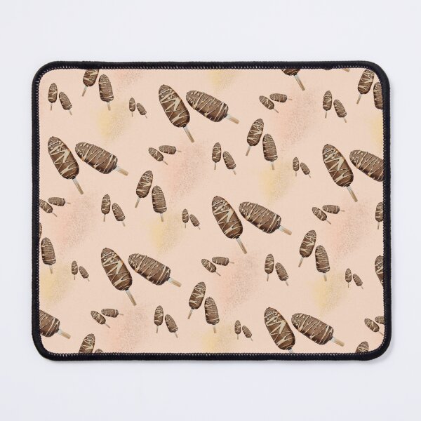 Item preview, Hand Drawn Chocolate Ice Cream Bar Pattern designed and sold by AnilaPike Studio.