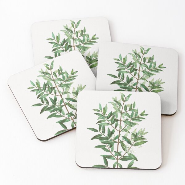 Item preview, Phillyrea Botanical Illustration designed and sold by TheRetroArtRoom.