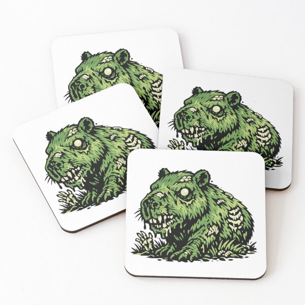 Item preview, Zombie Capybara designed and sold by Skull and Stich.