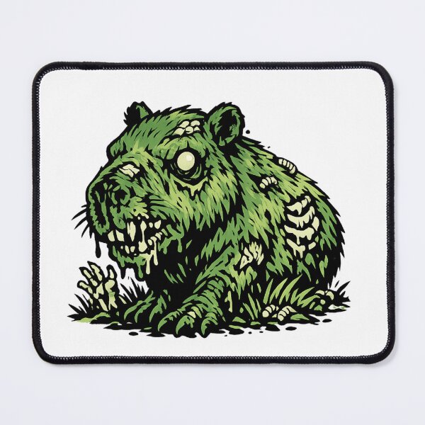 Item preview, Zombie Capybara designed and sold by Skull and Stich.