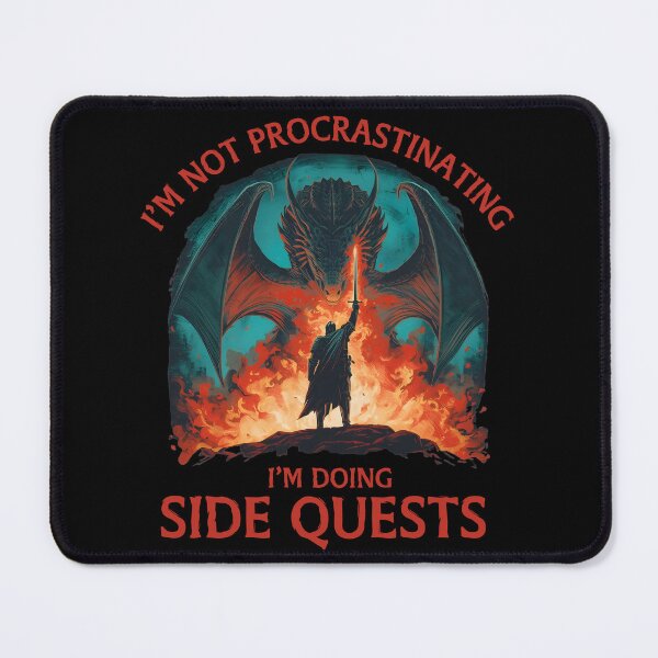Item preview, Side Quests – Epic Gamer Fantasy designed and sold by LunaMagicStudio.