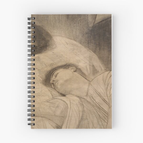 Item preview, Mother and Child Sleeping Charcoal Study designed and sold by artofuniverse.