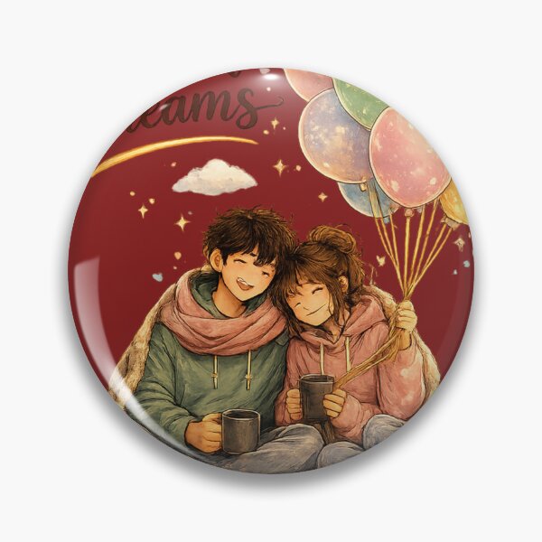Item preview, anime cute couple designed and sold by VasiArtLab.