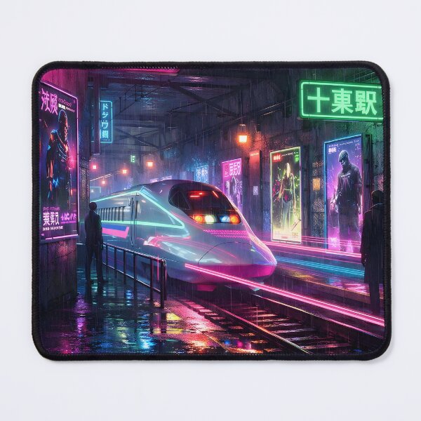 Item preview, Neon Station — Gateway to Tomorrow designed and sold by Neo Tokio.