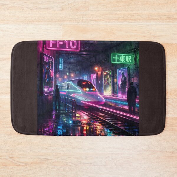 Item preview, Neon Station — Gateway to Tomorrow designed and sold by Neo Tokio.